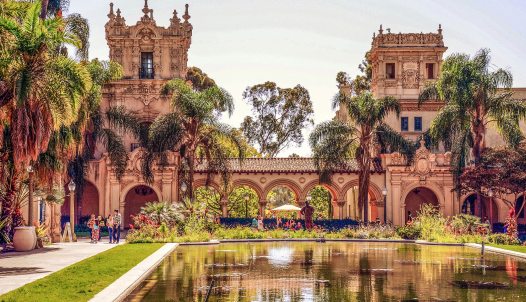San Diego látnivalók egyike, a Balboa Park