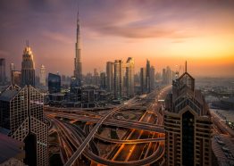 Dubai látnivalók egyike, a Burdzs Kalifa